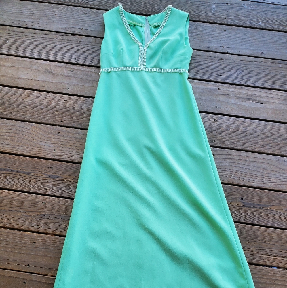 60s Mint Green Dress